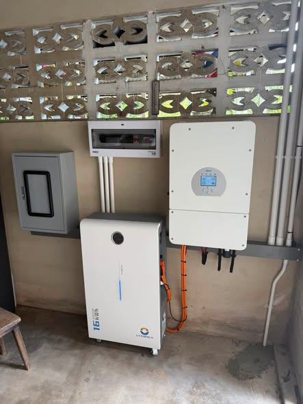 Hybrid 10 kW สวนทุเรียนคมบาง — คมบาง จันทบุรี