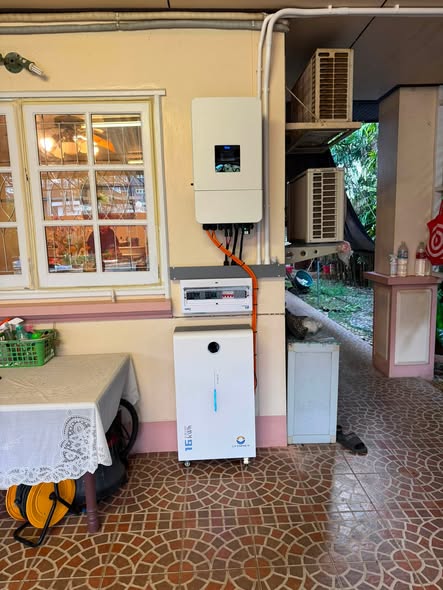 Hybrid 10 kW พร้อมตู้ MDB ใหม่ — ท่าช้าง จันทบุรี