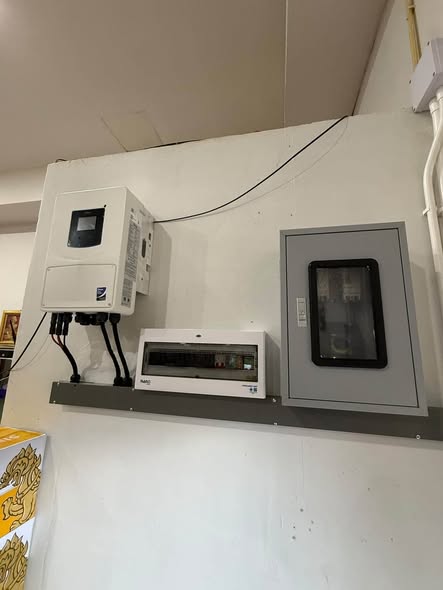 ระบบ 6 kW สำหรับร้านค้า — คลองครก พวา แก่งหางแมว จันทบุรี
